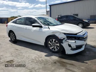 2016 Honda Civic EX with VIN 19XFC2F75GE089051, listed as a Copart auction lot 55036395 with 114,112 mi miles and Salvage Title. Bid and sale history available at DreamBid. Image 4.