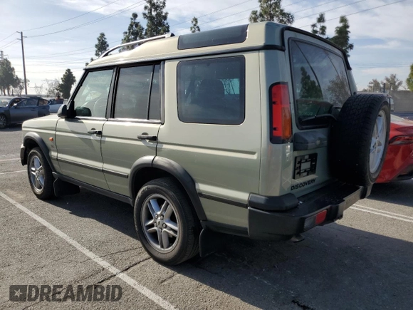 2003 Land Rover Discovery with VIN SALTY16443A788620, listed as a Copart auction lot 86194884 with 264,612 mi miles and Salvage Title. Bid and sale history available at DreamBid. Image 2.