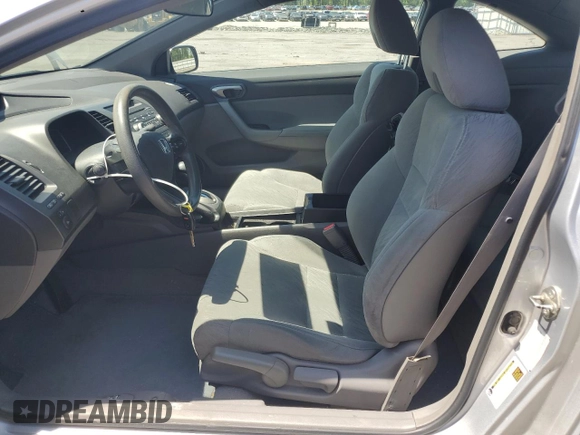 2008 Honda Civic Cpe LX with VIN 2HGFG12668H533850, listed as a Copart auction lot 53074755 with 106,093 mi miles and Salvage Title. Bid and sale history available at carsss.com. Image 7.