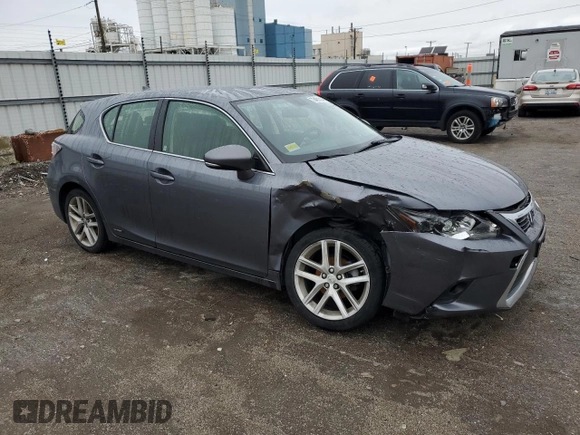 2017 Lexus CT with VIN JTHKD5BH5H2280462, listed as a Copart auction lot 79401114 with 158,496 mi miles and Salvage Title. Bid and sale history available at carsss.com. Image 4.