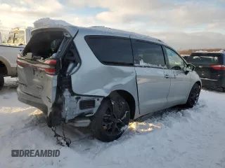 2023 Chrysler Pacifica Limited with VIN 2C4RC3GGXPR514439, listed as a Copart auction lot 88054055 with 23,761 mi miles and Salvage title. Bid and sale history available at DreamBid. Image 3.