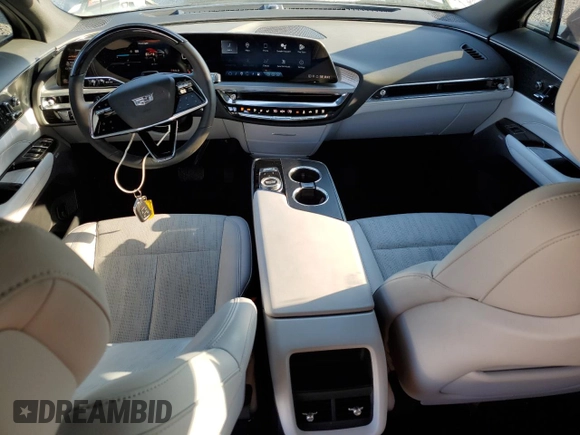 2023 Cadillac LYRIQ RWD Luxury z VIN 1GYKPMRK8PZ001087, wystawiony jako Copart lot #54224495 z przebiegiem 36 395 mil mil oraz Szkoda całkowita • Salvage title. Historia ofert i sprzedaży dostępna na DreamBid. Obrazek 8.