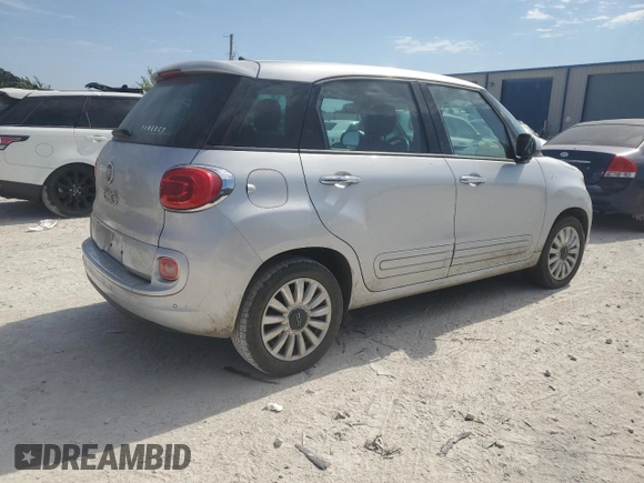 2014 FIAT 500L Easy with VIN ZFBCFABH8EZ014819, listed as a Copart auction lot 76886644 with 140,010 mi miles and Clean Title. Bid and sale history available at carsss.com. Image 3.