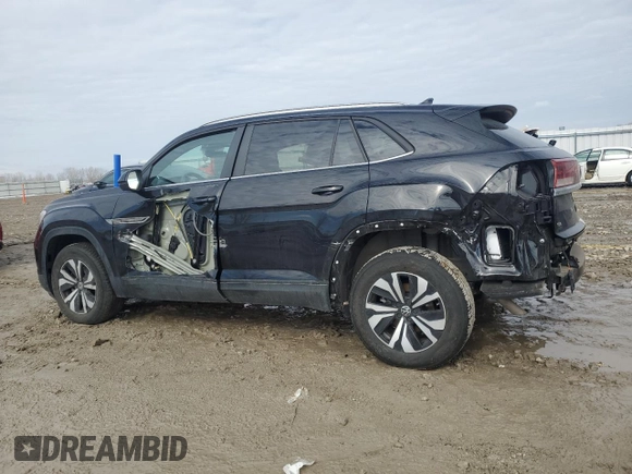 2024 Volkswagen Atlas SE с VIN 1V2LE2CAXRC206497, выставлен на аукционе Copart как лот 46541015 с пробегом 16 284 миль миль и Списание • Salvage title. История ставок и продаж доступна на DreamBid. Изображение 2.