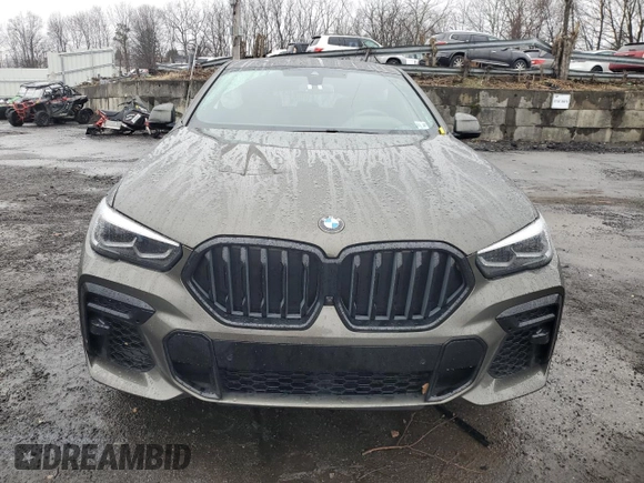 2023 BMW X6 xDrive40i z VIN 5UXCY6C03P9P48220, wystawiony jako Copart lot #51660845 z przebiegiem 24 947 mil mil oraz Szkoda całkowita • Salvage title. Historia ofert i sprzedaży dostępna na DreamBid. Obrazek 5.