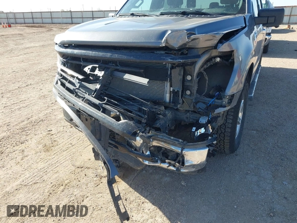 2024 Ford F-150 XLT with VIN 1FTFW3LD9RFA71927, listed as a IAAI auction lot 42050486 with 44,137 mi miles. Bid and sale history available at carsss.com. Image 6.