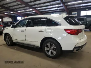 2019 Acura MDX with VIN 5J8YD4H31KL031239, listed as a Copart auction lot 44961055 with 92,592 mi miles and Salvage Title. Bid and sale history available at carsss.com. Image 2.