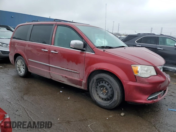 2015 Chrysler Town & Country Touring-L with VIN 2C4RC1CG0FR525913, listed as a Copart auction lot 52601595 with 167,316 mi miles and Clean Title. Bid and sale history available at carsss.com. Image 4.