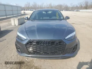2021 Audi A5 Sportback S line Premium Plus with VIN WAUFACF54MA043734, listed as a Copart auction lot 43883624 with 39,599 mi miles. Bid and sale history available at carsss.com. Image 5.