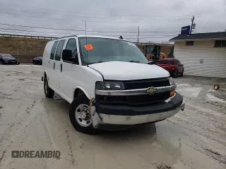 2021 Chevrolet Express Cargo с VIN 1GCWGAFP1M1218139, выставлен на аукционе Copart как лот 43966525 с пробегом 47 417 миль миль и Списание • Salvage title. История ставок и продаж доступна на DreamBid. Изображение 12.