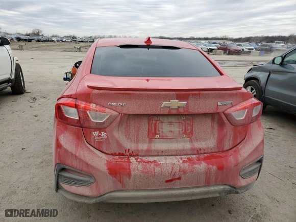 2016 Chevrolet Cruze Premier with VIN 1G1BG5SM1G7328488, listed as a Copart auction lot 44449135 with 148,170 mi miles and Salvage Title. Bid and sale history available at carsss.com. Image 6.