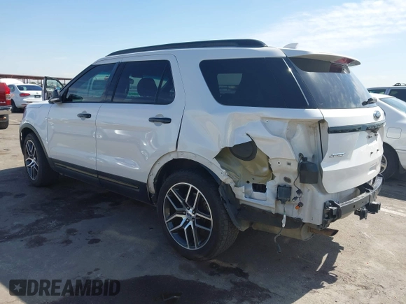2017 Ford Explorer Sport with VIN 1FM5K8GT0HGA23095, listed as a IAAI auction lot 42129939 with 110,697 mi miles and . Bid and sale history available at carsss.com. Image 6.