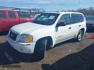 2005 GMC Envoy SLE with VIN 1GKDS13S852141073, listed as a IAAI auction lot 41600869 with 1 mi miles. Bid and sale history available at carsss.com. Image 2.