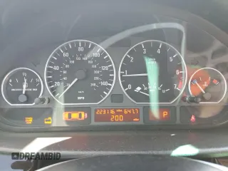 2005 BMW 3 Series 330i with VIN WBAEV53455KM41084, listed as a Copart auction lot 50338425 with 223,116 mi miles and Salvage title. Bid and sale history available at DreamBid. Image 9.