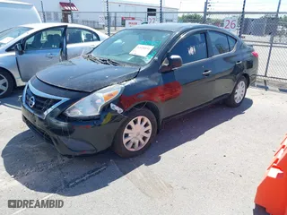 2015 Nissan Versa SV with VIN 3N1CN7AP4FL892576, listed as a IAAI auction lot 42028551 with 102,328 mi miles. Bid and sale history available at carsss.com. Image 2.