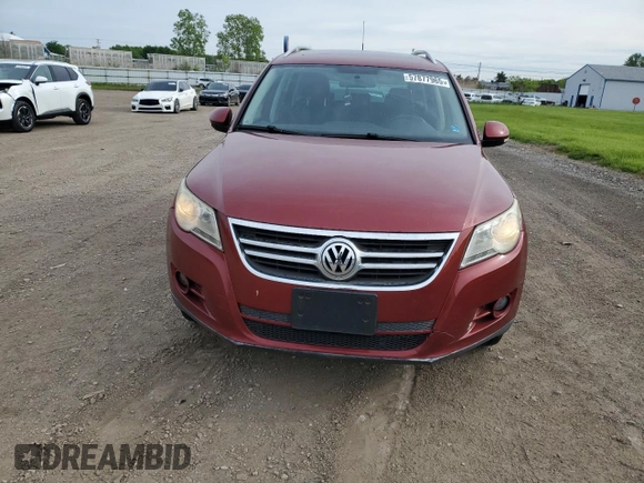 2010 Volkswagen Tiguan S with VIN WVGAV7AX4AW003844, listed as a Copart auction lot 57877965 with 120,783 mi miles and Clean title. Bid and sale history available at DreamBid. Image 5.