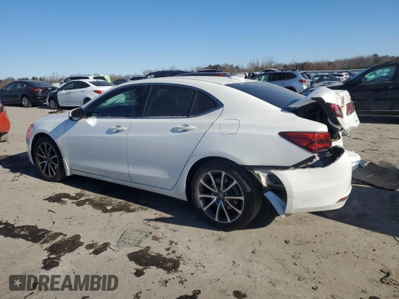 2015 Acura TLX V6 Tech with VIN 19UUB3F57FA001506, listed as a Copart auction lot 41896415 with 139,943 mi miles and Salvage Title. Bid and sale history available at carsss.com. Image 2.
