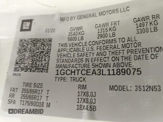 2020 Chevrolet Colorado 4WD LT with VIN 1GCHTCEA3L1189075, listed as a IAAI auction lot 42710899 with 71,439 mi miles and . Bid and sale history available at DreamBid. Image 9.
