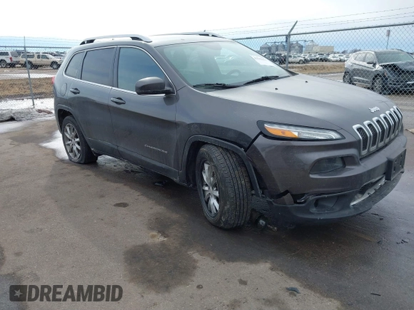2018 Jeep Cherokee Limited z VIN 1C4PJMDB7JD571347, wystawiony jako IAAI lot #41642355 z przebiegiem 122 548 mil mil oraz . Historia ofert i sprzedaży dostępna na DreamBid. Obrazek 1.
