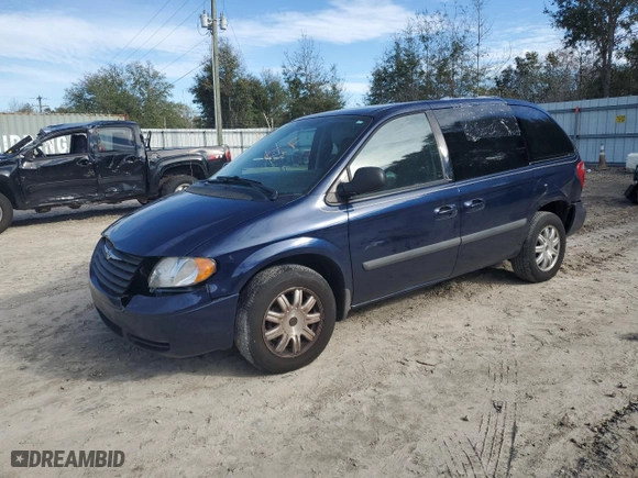 2006 Chrysler Town & Country SWB with VIN 1A4GP45R26B610515, listed as a Copart auction lot 46881425 with NaN miles and Salvage Title. Bid and sale history available at carsss.com. Image 1.