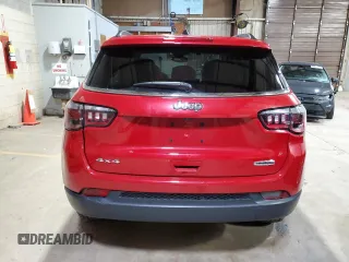 2020 Jeep Compass Latitude with VIN 3C4NJDBBXLT240866, listed as a Copart auction lot 44409585 with 78,356 mi miles and Clean Title. Bid and sale history available at DreamBid. Image 6.