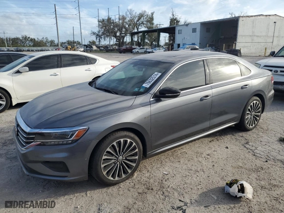 2022 Volkswagen Passat 2.0T Limited Edition with VIN 1VWBA7A38NC008826, listed as a Copart auction lot 76632514 with 0 mi miles and Salvage Title. Bid and sale history available at carsss.com. Image 1.