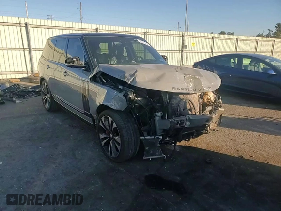 2020 Land Rover Range Rover SV Autobiography Dynamic with VIN SALGW2RE9LA598992, listed as a Copart auction lot 80763454 with 53,514 mi miles and Salvage title. Bid and sale history available at DreamBid. Image 12.