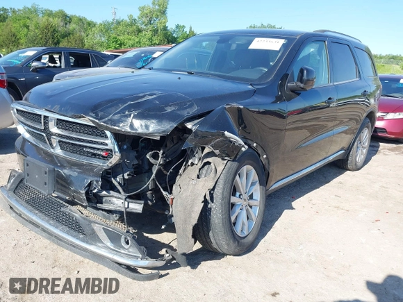 2019 Dodge Durango SXT Plus with VIN 1C4RDJAG7KC585514, listed as a IAAI auction lot 42233631 with 135,496 mi miles and . Bid and sale history available at DreamBid. Image 2.