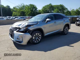 2022 Lexus RX 350 with VIN 2T2HZMDA9NC309753, listed as a Copart auction lot 62212495 with 20,199 mi miles and Salvage title. Bid and sale history available at DreamBid. Image 1.