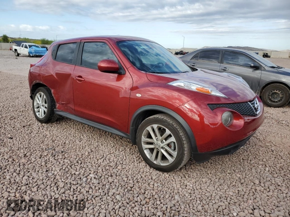 2014 Nissan Juke SV with VIN JN8AF5MR5ET358889, listed as a Copart auction lot 53698095 with 97,200 mi miles and Salvage Title. Bid and sale history available at carsss.com. Image 4.