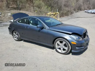 2013 Mercedes-Benz C 250 with VIN WDDGJ4HB4DF996985, listed as a Copart auction lot 53856745 with 80,198 mi miles and Salvage Title. Bid and sale history available at DreamBid. Image 4.