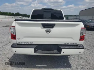 2021 Nissan Titan SV with VIN 1N6AA1ECXMN528984, listed as a Copart auction lot 53950365 with 64,474 mi miles and Salvage title. Bid and sale history available at DreamBid. Image 6.