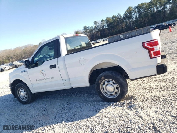 2019 Ford F-150 XL with VIN 1FTMF1CB6KKE68518, listed as a Copart auction lot 47442605 with 84,867 mi miles and Salvage Title. Bid and sale history available at carsss.com. Image 2.