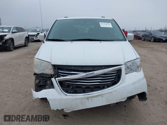 2014 Chrysler Town & Country Touring with VIN 2C4RC1BG8ER255121, listed as a IAAI auction lot 41518676 with 46,087 mi miles. Bid and sale history available at carsss.com. Image 13.