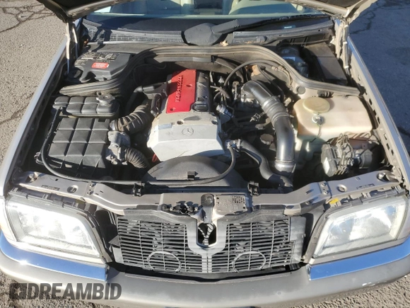 1999 Mercedes-Benz C 230/260/280/320 with VIN WDBHA24G5XA732906, listed as a Copart auction lot 43922435 with 122,313 mi miles and Salvage Title. Bid and sale history available at carsss.com. Image 12.