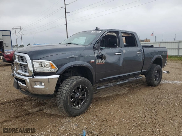 2018 Ram 2500 Laramie with VIN 3C6UR5FJ5JG106128, listed as a Copart auction lot 66395434 with 88,666 mi miles and Salvage Title. Bid and sale history available at carsss.com. Image 1.