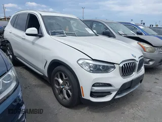 2021 BMW X3 sDrive30i z VIN 5UXTY3C09M9G57711, wystawiony jako IAAI lot #42000500 z przebiegiem 31 312 mil mil oraz . Historia ofert i sprzedaży dostępna na DreamBid. Obrazek 1.