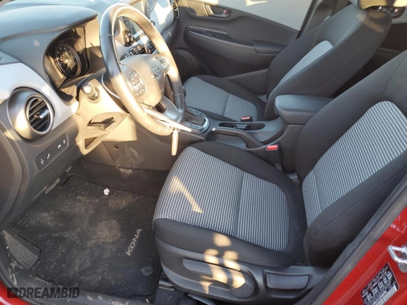 2021 Hyundai Kona SEL with VIN KM8K2CAA2MU685186, listed as a Copart auction lot 41462785 with 19,119 mi miles and Salvage Title. Bid and sale history available at carsss.com. Image 7.