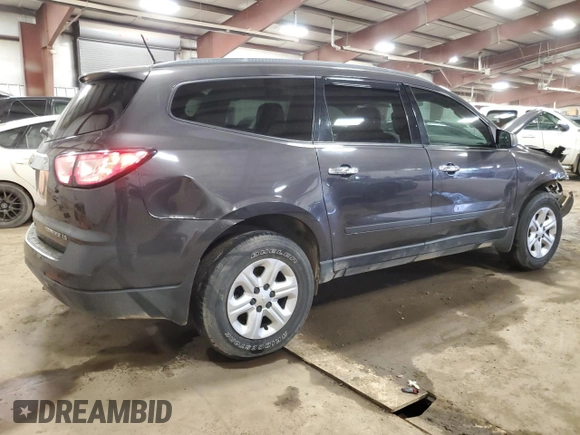 2016 Chevrolet Traverse LS with VIN 1GNKRFED4GJ285875, listed as a Copart auction lot 85251584 with 143,475 mi miles and Clean Title. Bid and sale history available at carsss.com. Image 3.