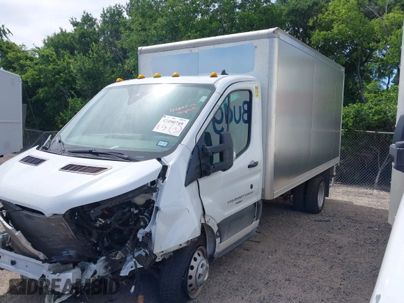 2023 Ford Transit with VIN 1FDBF6ZG4PKA14505, listed as a IAAI auction lot 42090749 with Not provided miles and . Bid and sale history available at DreamBid. Image 18.