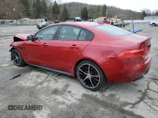 2018 Jaguar XE with VIN SAJAM4FV1JCP17642, listed as a Copart auction lot 45927863 with 25,324 mi miles and . Bid and sale history available at DreamBid. Image 2.