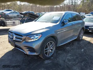 2017 Mercedes-Benz GLC with VIN WDC0G4KB3HF236419, listed as a IAAI auction lot 41430960 with 49,330 mi miles. Bid and sale history available at carsss.com. Image 2.
