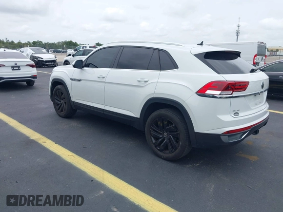 2023 Volkswagen Atlas SE with VIN 1V2JE2CA3PC227230, listed as a IAAI auction lot 42435466 with 86,217 mi miles and . Bid and sale history available at DreamBid. Image 3.