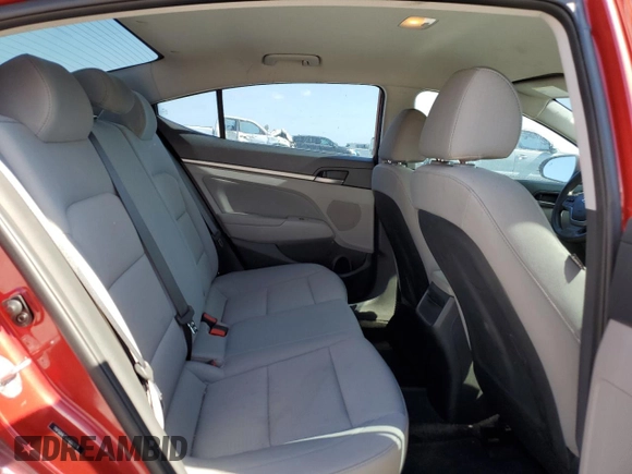 2018 Hyundai Elantra SEL with VIN 5NPD84LF5JH221874, listed as a Copart auction lot 54528095 with 76,122 mi miles and Salvage Title. Bid and sale history available at DreamBid. Image 10.