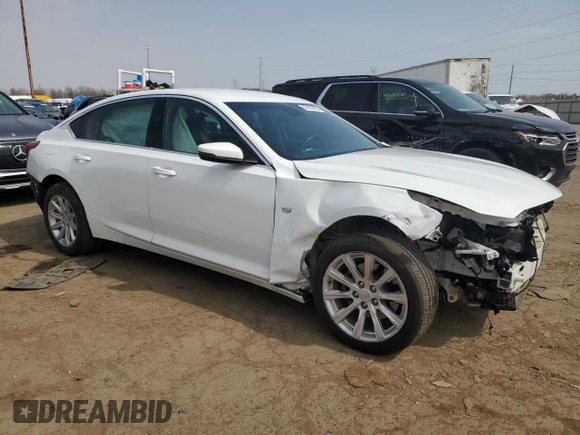 2020 Cadillac CT5 Luxury with VIN 1G6DS5RKXL0117038, listed as a Copart auction lot 53978825 with 19,087 mi miles and Clean Title. Bid and sale history available at carsss.com. Image 4.