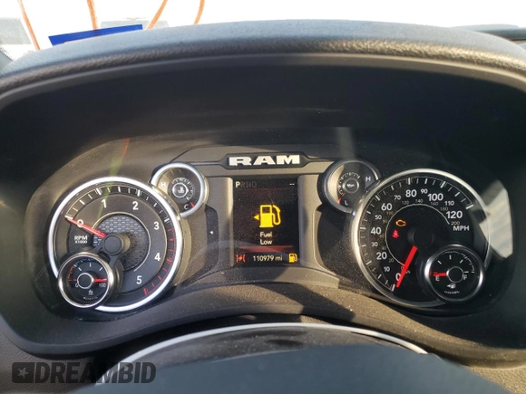 2023 Ram 3500 Tradesman with VIN 3C63RRGL3PG501114, listed as a Copart auction lot 72960184 with 110,979 mi miles and Salvage Title. Bid and sale history available at carsss.com. Image 9.