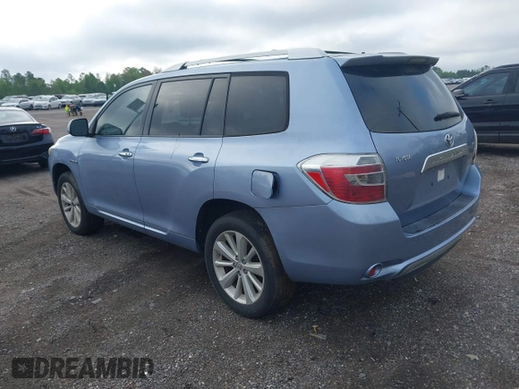 2008 Toyota Highlander Hybrid with VIN JTEEW41A182018294, listed as a IAAI auction lot 41935956 with 202,307 mi miles. Bid and sale history available at carsss.com. Image 3.