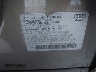 2009 Audi Q5 Premium Plus с VIN WA1KK78RX9A051392, выставлен на аукционе IAAI как лот 42297053 с пробегом 182 591 миль миль и . История ставок и продаж доступна на DreamBid. Изображение 9.