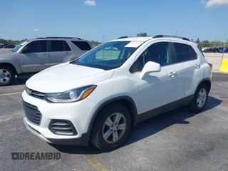 2018 Chevrolet Trax LT with VIN KL7CJLSB5JB591732, listed as a IAAI auction lot 42232548 with 153,859 mi miles and . Bid and sale history available at carsss.com. Image 2.