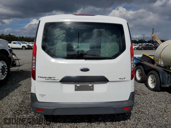 2014 Ford Transit Connect XLT with VIN NM0LE7F76E1164752, listed as a Copart auction lot 79228364 with Not provided miles and Salvage title. Bid and sale history available at DreamBid. Image 6.